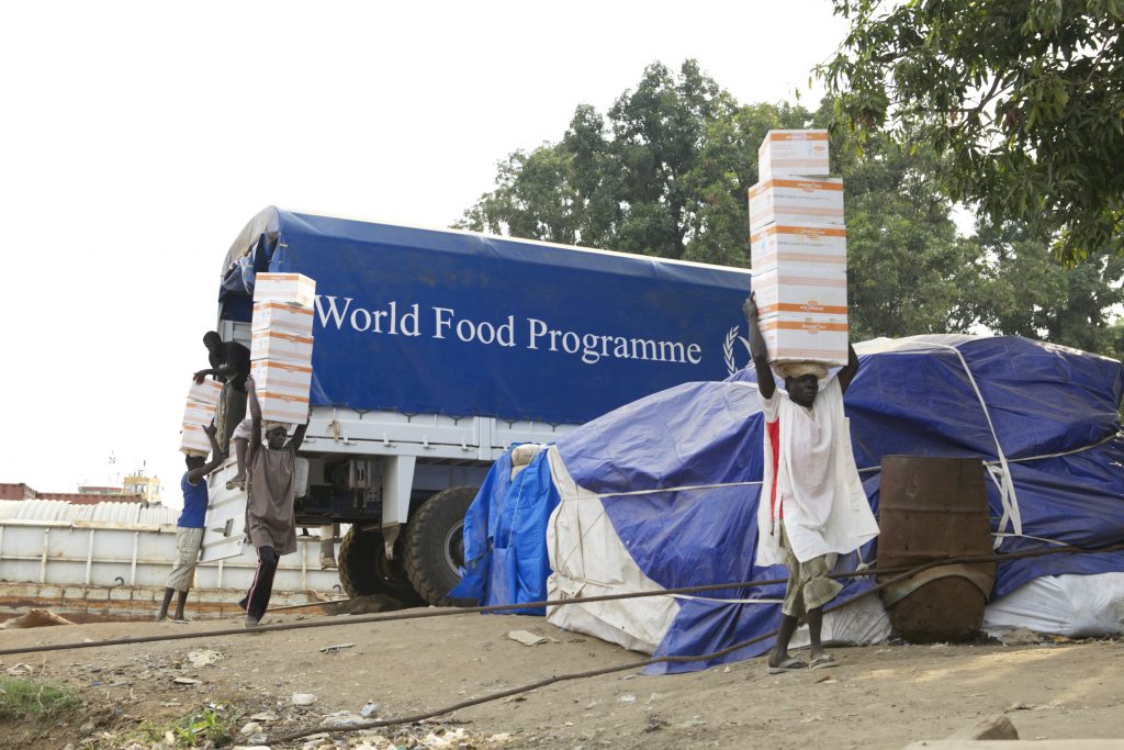WFP delivers life-saving food to famine-stricken areas of South Sudan