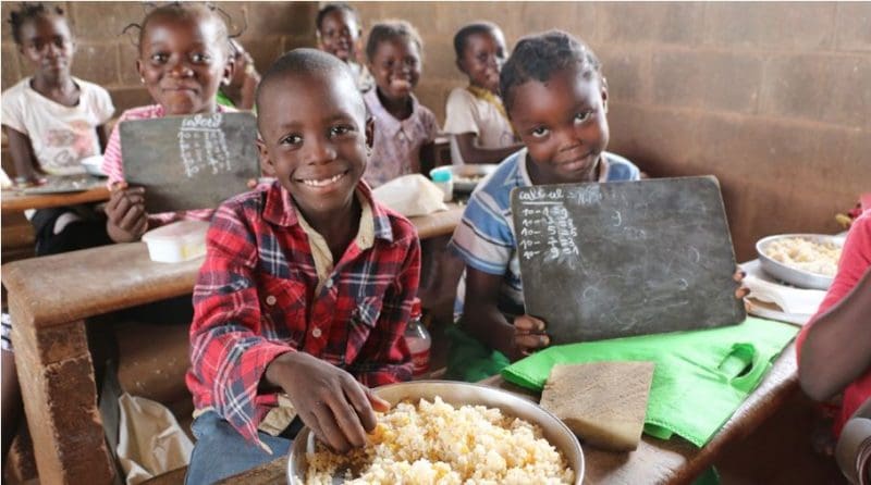 WFP Partners with UNICEF in Central African Republic to Feed Children