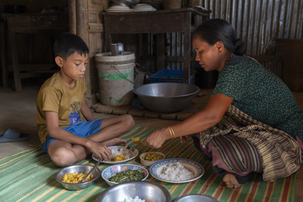 Family in Bangladesh