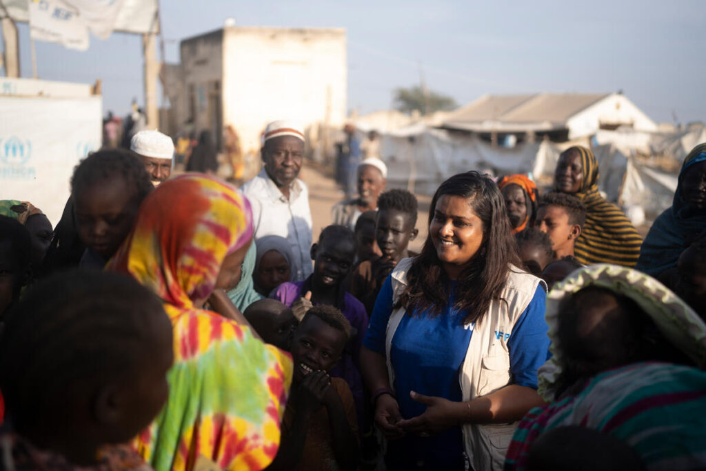 WFP staff in South Sudan