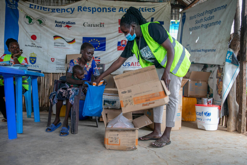 WFP nutrition assistance in South Sudan