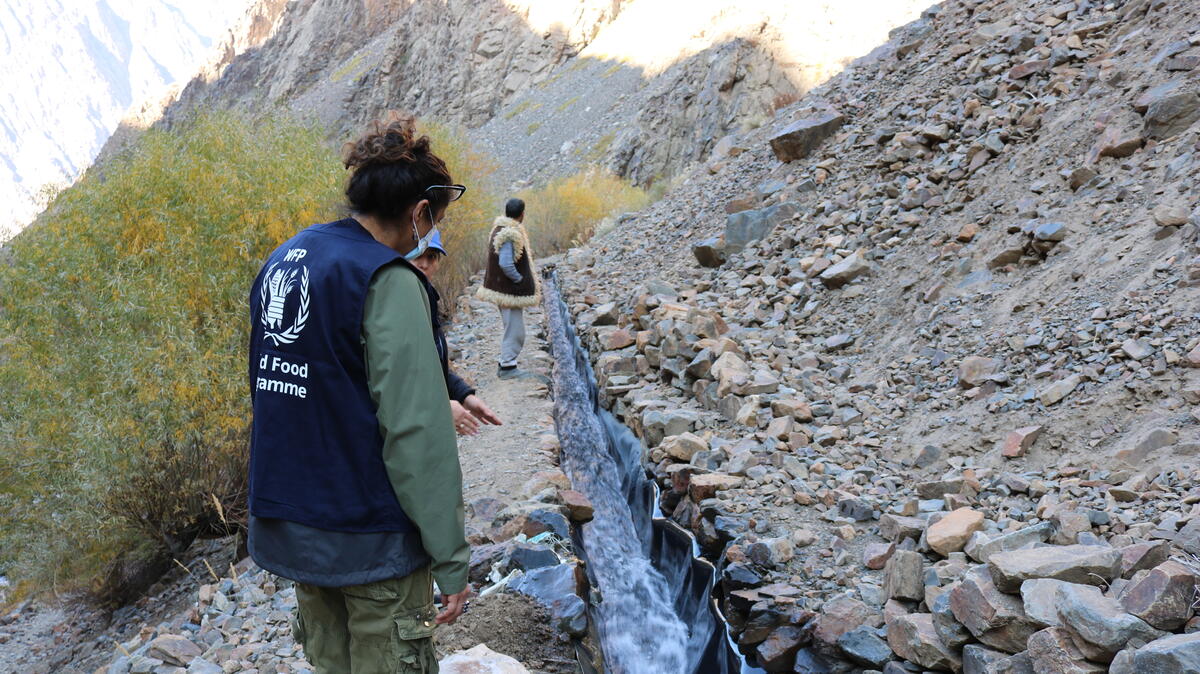 Tajikistan, Shugnan District, 27 October 2020

In the photo: WFP constructed a new irrigation water line in Shugnan District