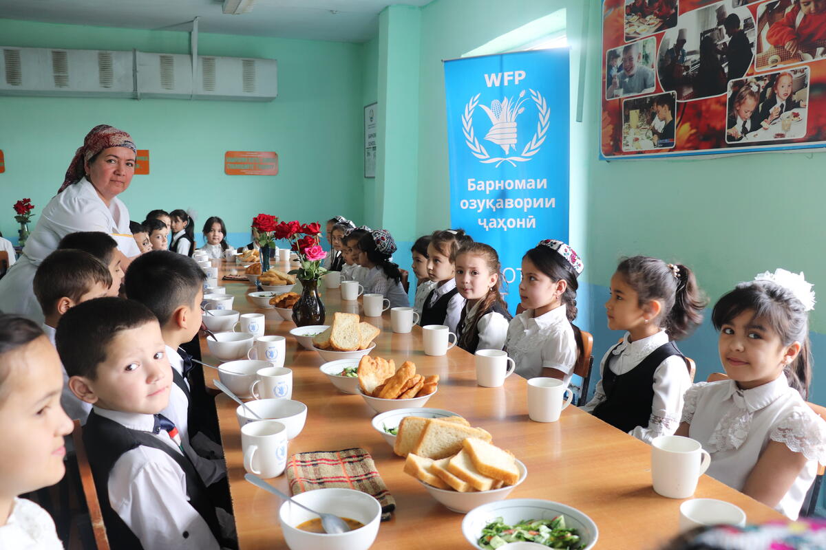 Tajikistan, Sughd Region, 4 May 2022

In the photo: hot meal ready for schoolchildren, Sughd Region, Tajikistan