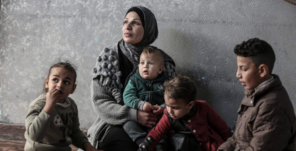 Sabreen's family in Gaza