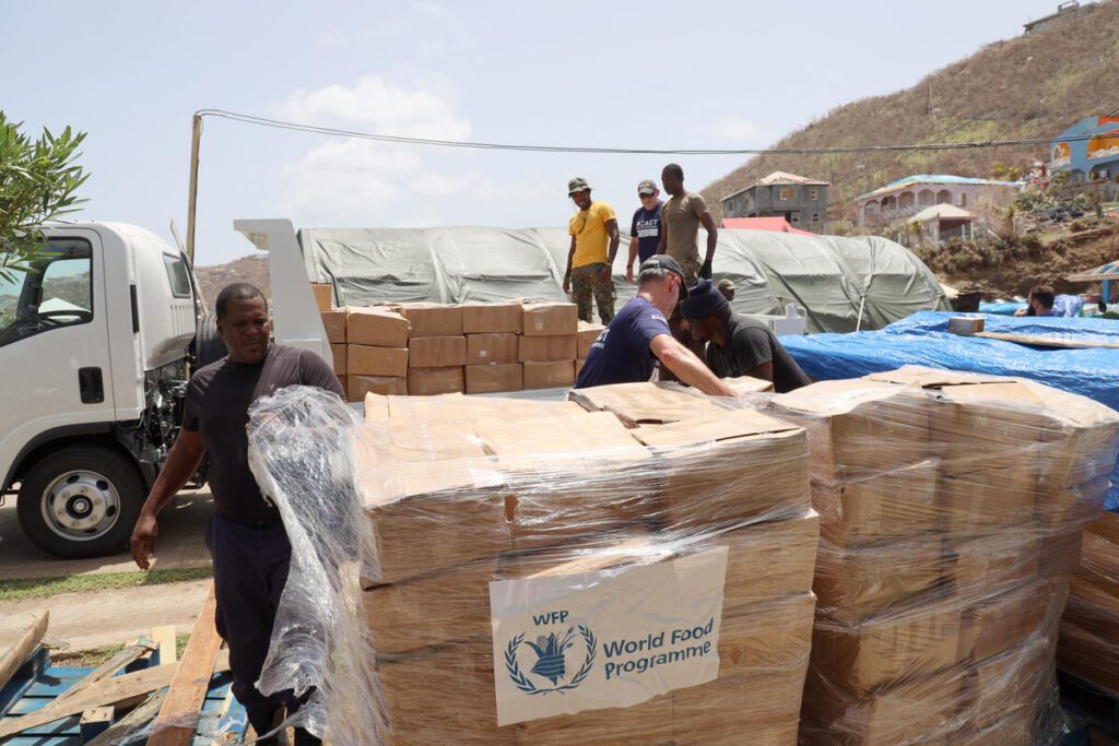 WFP food assistance in Saint Vincent and the Grenadines