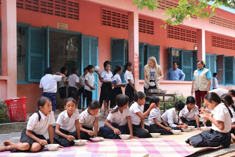 Kate Hudson Visits Cambodia