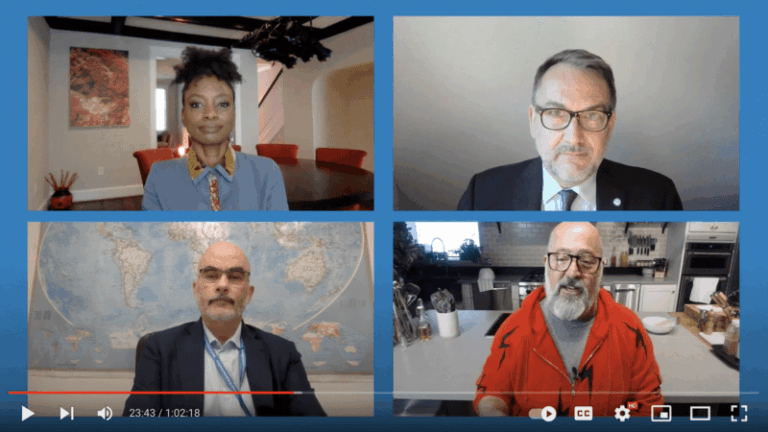 Andrew Joins “Us Against Hunger”