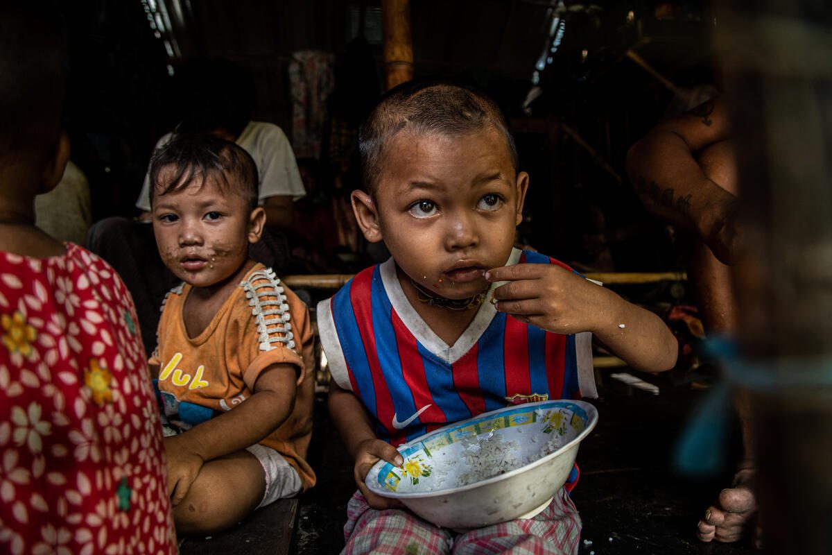 Children in Myanmar