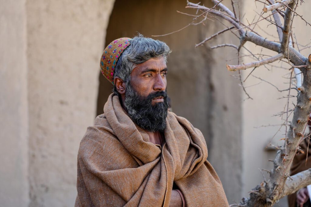 Gholam, a father in Afghanistan