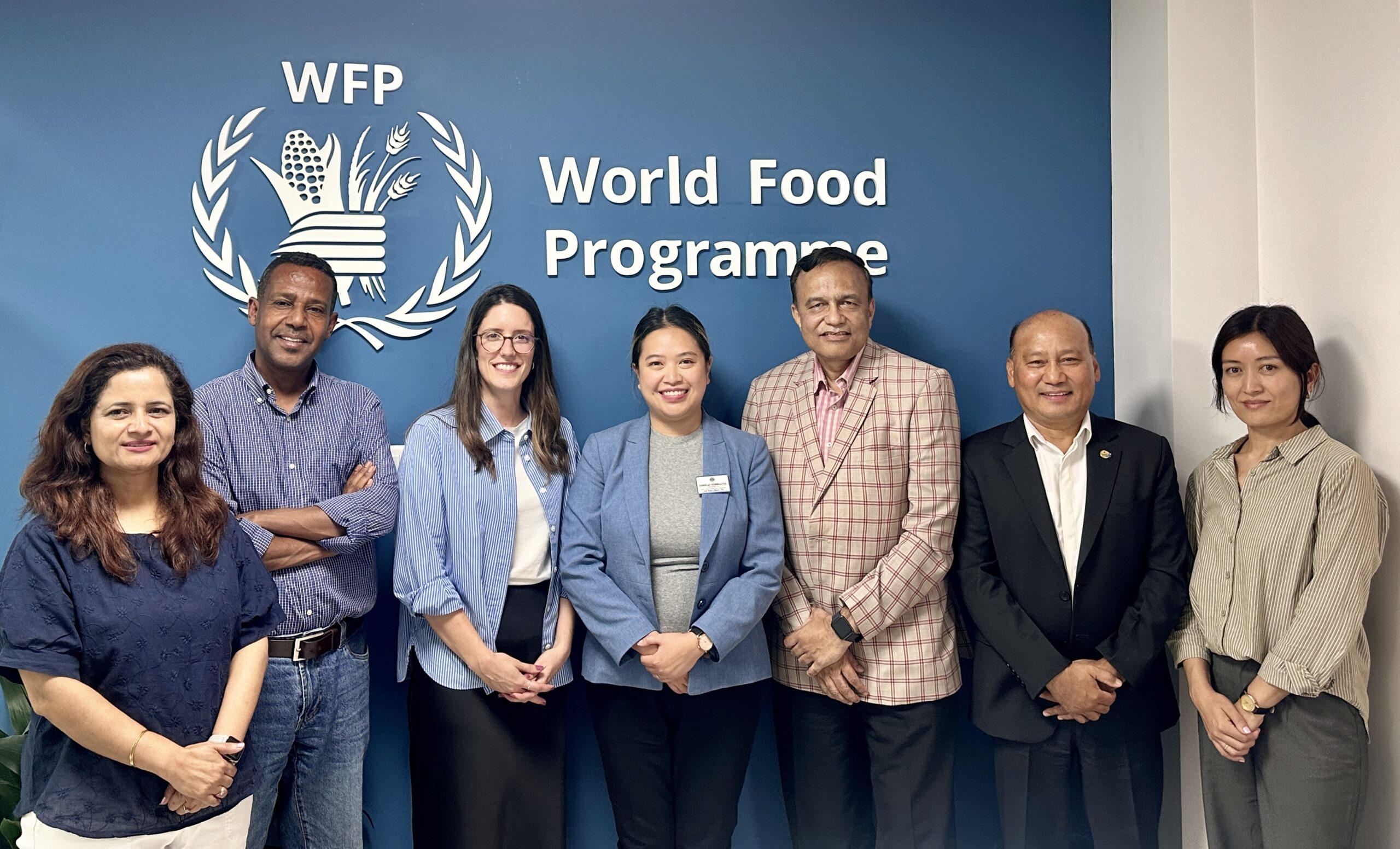 WFP staff in Nepal