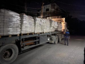 WFP trucks in Gaza