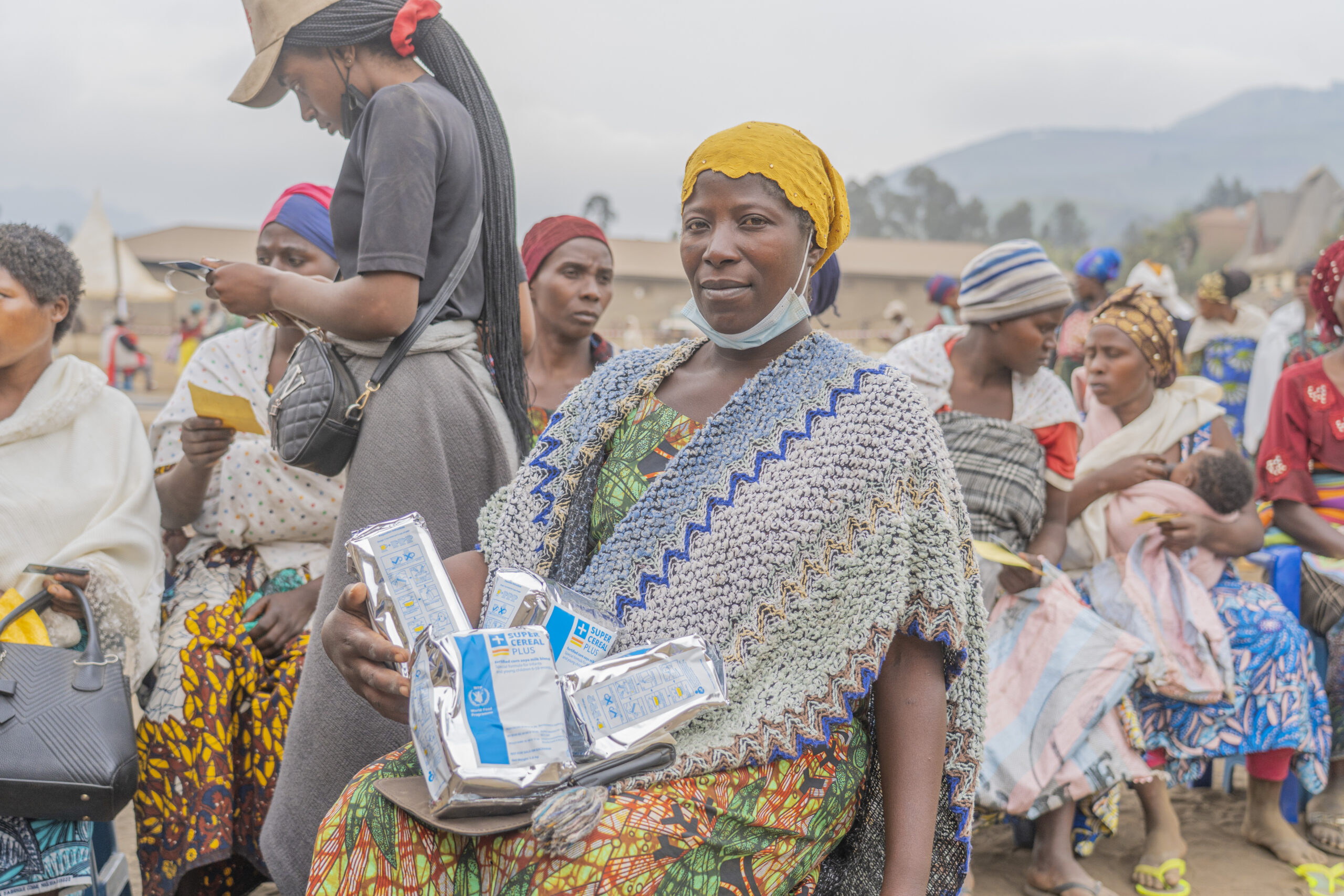 Tumusifu Manishimwe receives an electronic voucher