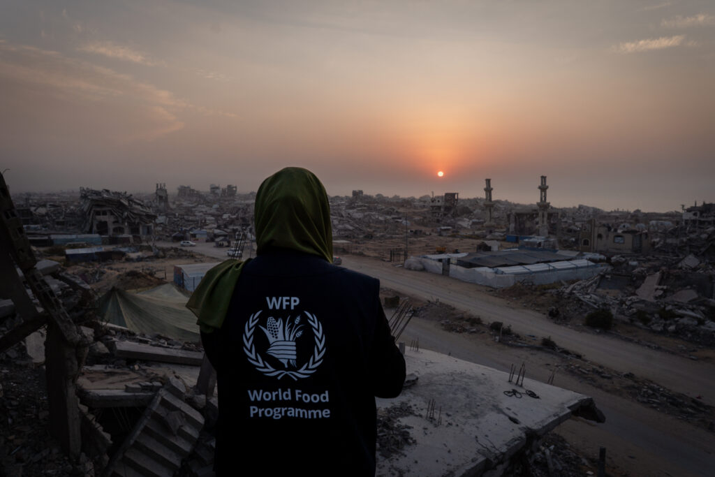 WFP staff in Gaza