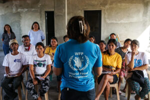 WFP disaster preparedness work in the Philippines
