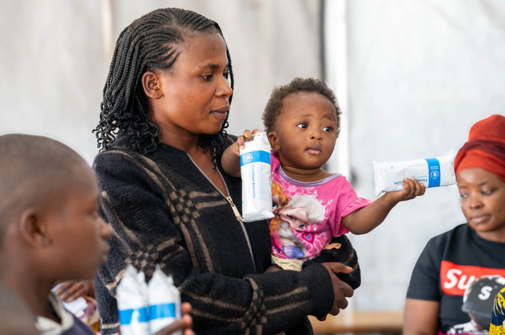 Mother and daughter in Uganda