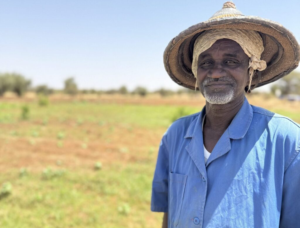 Farmer in Senegal